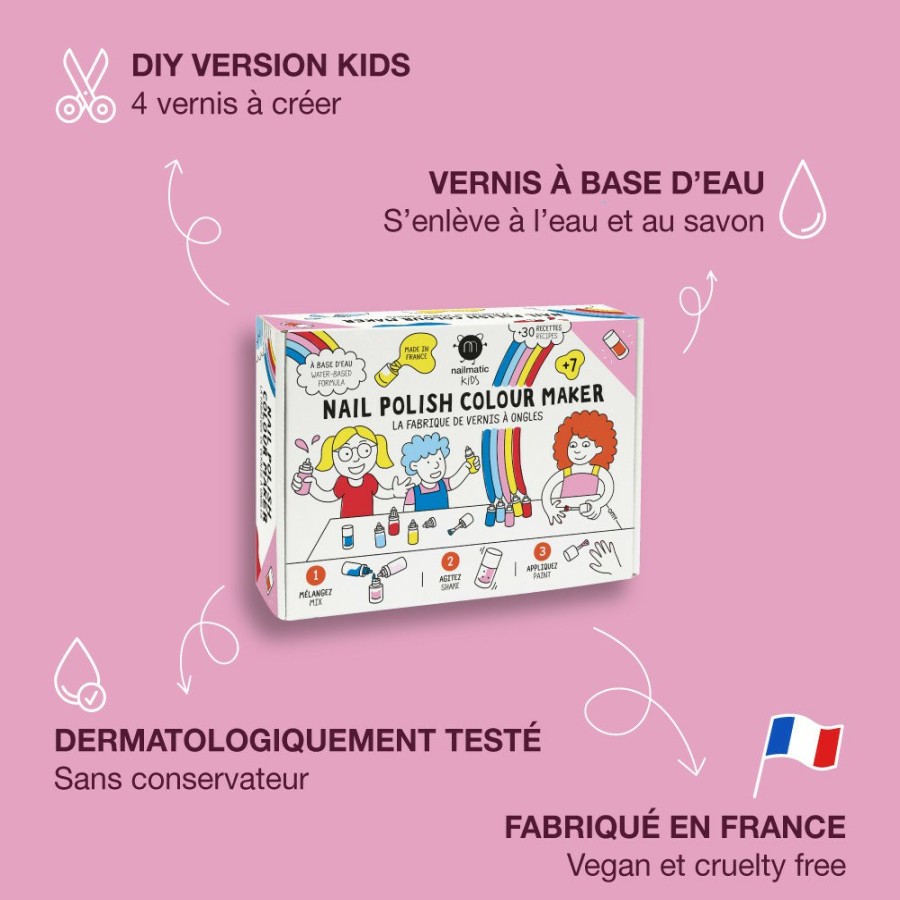 Vernis Nailmatic Coffrets Vernis à l'eau | Kit Diy